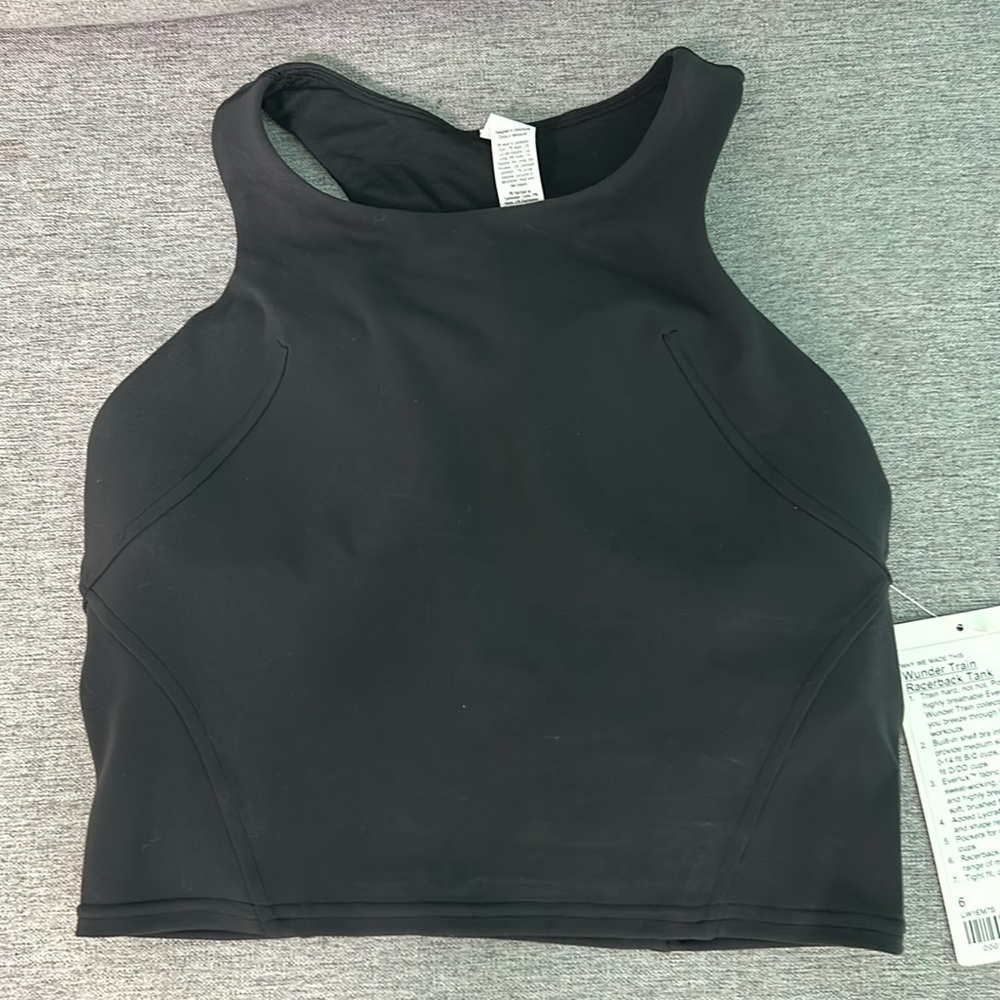 Lululemon Wunder Train Racerback Tank Size 6